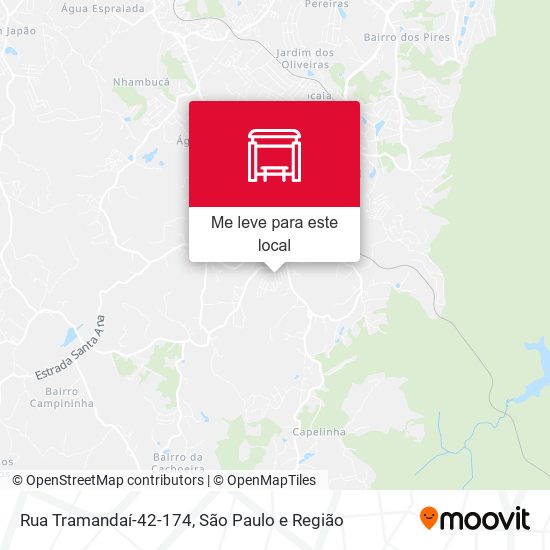 Rua Tramandaí-42-174 mapa
