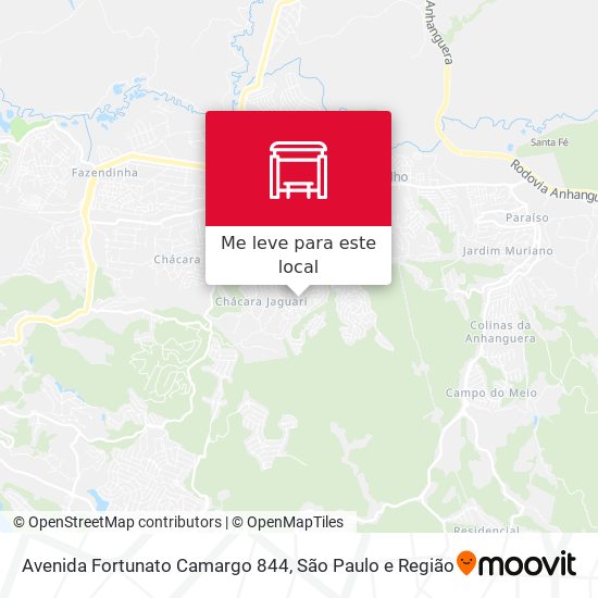 Avenida Fortunato Camargo 844 mapa