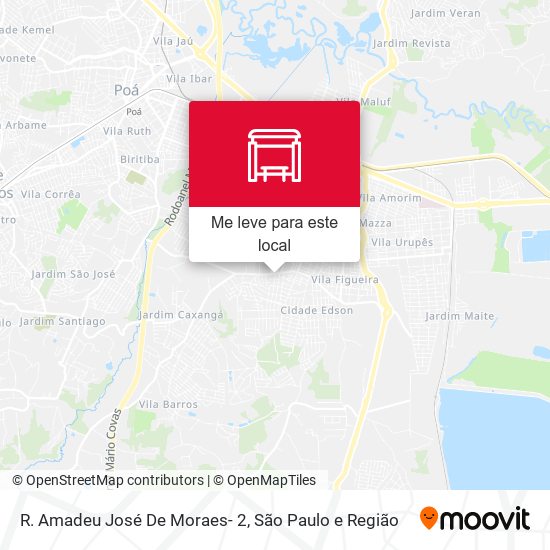 R. Amadeu José De Moraes- 2 mapa