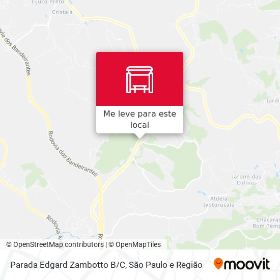 Parada Edgard Zambotto B/C mapa