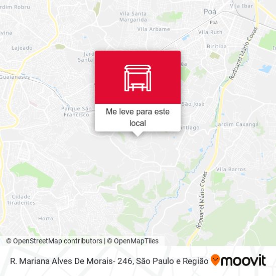 R. Mariana Alves De Morais- 246 mapa