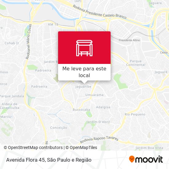 Avenida Flora 45 mapa