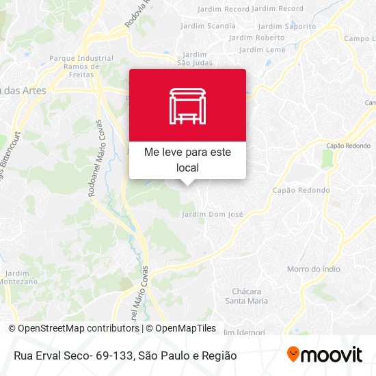 Rua Erval Seco- 69-133 mapa