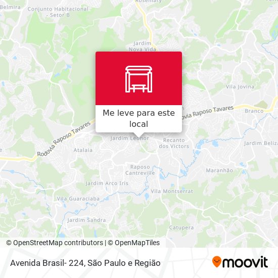 Avenida Brasil- 224 mapa