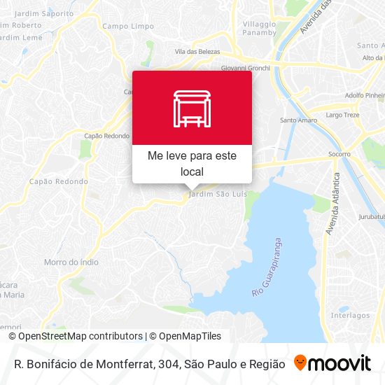 R. Bonifácio de Montferrat, 304 mapa