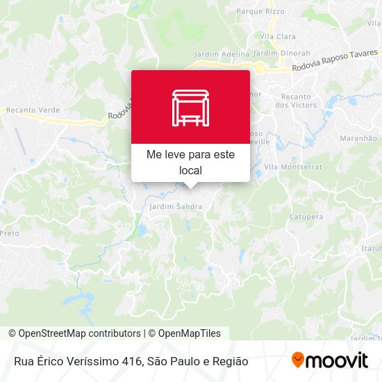 Rua Érico Veríssimo 416 mapa