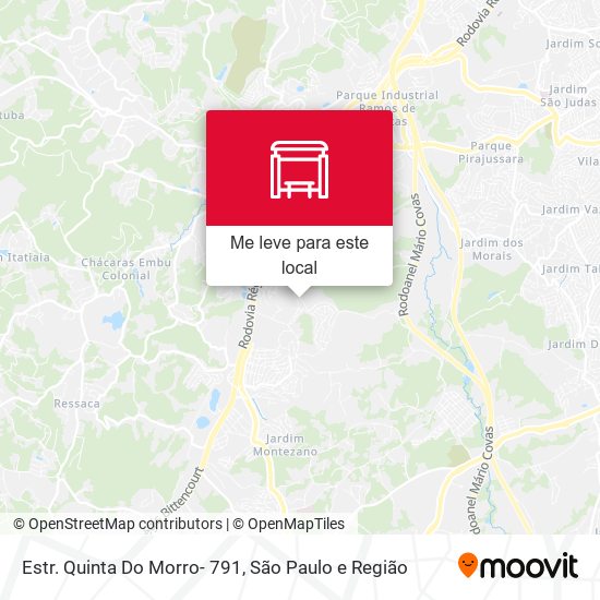 Estr. Quinta Do Morro- 791 mapa