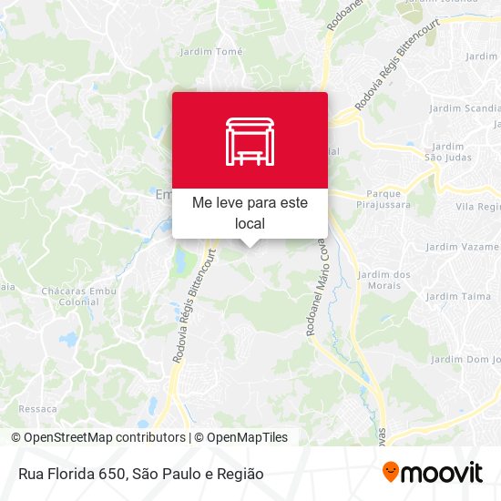 Rua Florida 650 mapa