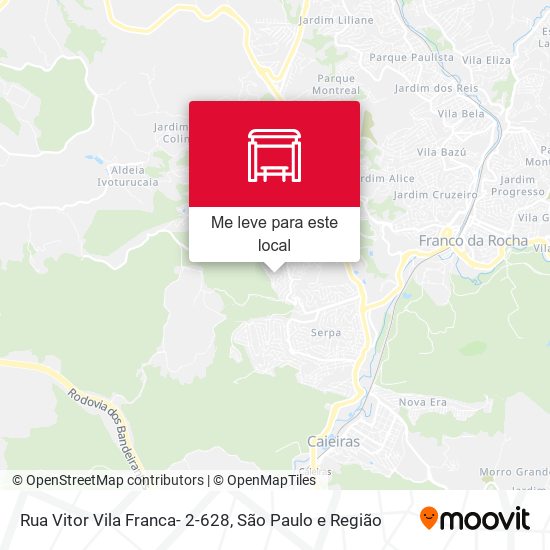 Rua Vitor Vila Franca- 2-628 mapa