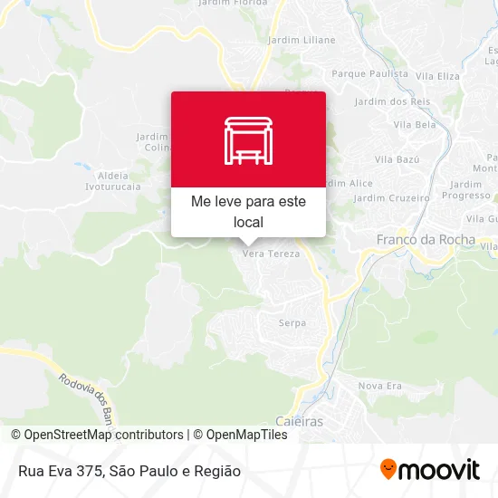Rua Eva 375 mapa