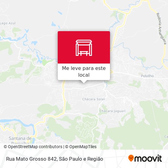 Rua Mato Grosso 842 mapa