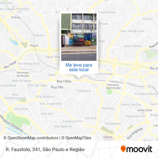 R. Faustolo, 341 mapa