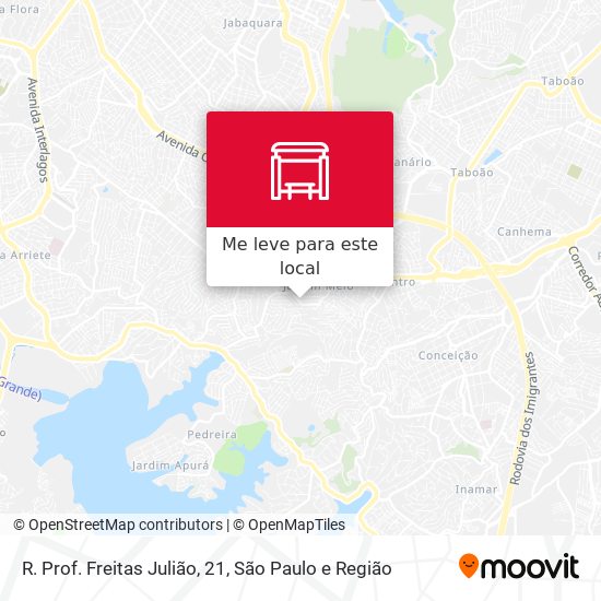 R. Prof. Freitas Julião, 21 mapa