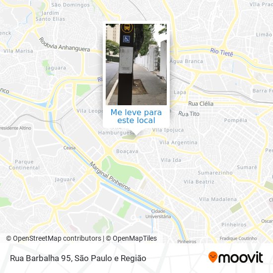 Rua Barbalha 95 mapa