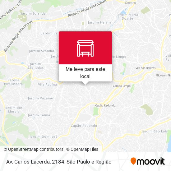 Av. Carlos Lacerda, 2184 mapa