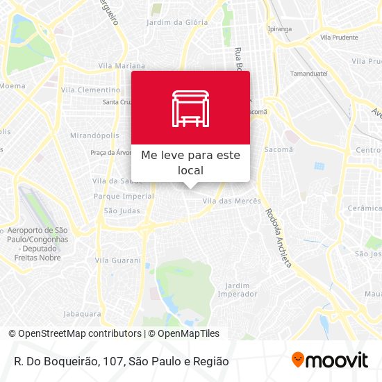 R. Do Boqueirão, 107 mapa