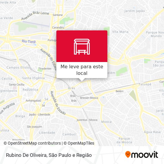 Rubino De Oliveira mapa