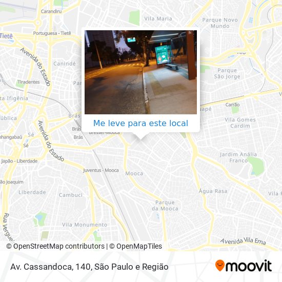 Av. Cassandoca, 140 mapa
