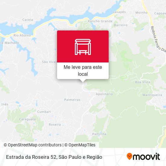 Estrada da Roseira 52 mapa