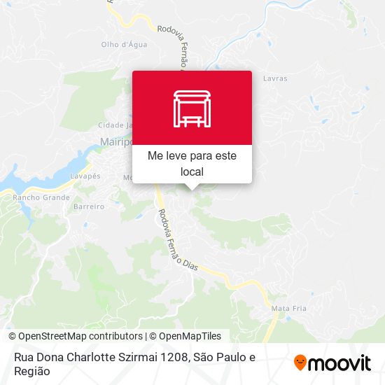 Rua Dona Charlotte Szirmai 1208 mapa