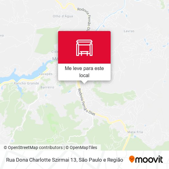 Rua Dona Charlotte Szirmai 13 mapa
