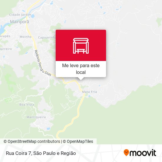 Rua Coira 7 mapa