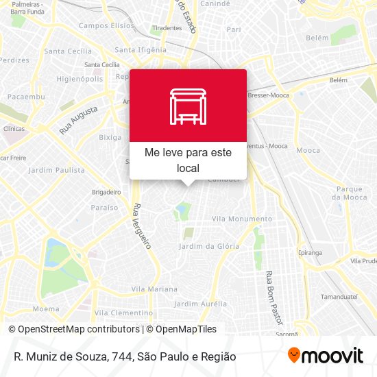 R. Muniz de Souza, 744 mapa