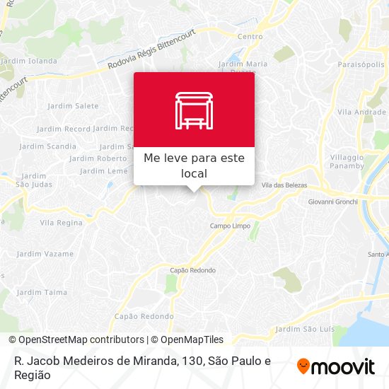 R. Jacob Medeiros de Miranda, 130 mapa