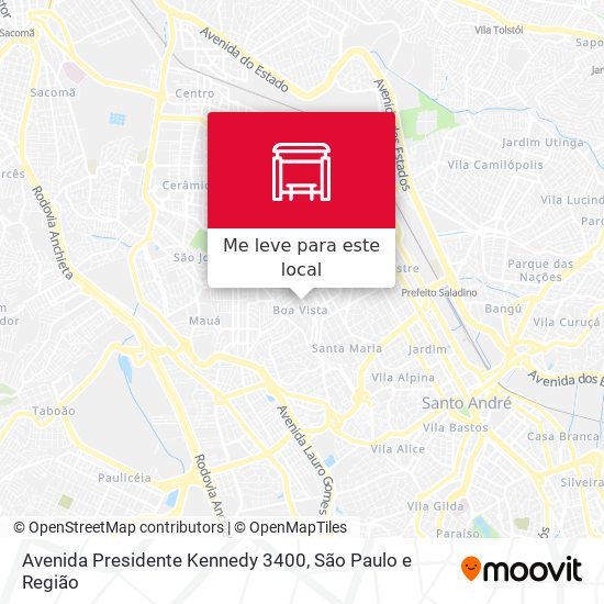 Avenida Presidente Kennedy 3400 mapa