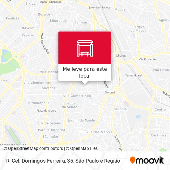 R. Cel. Domingos Ferreira, 35 mapa