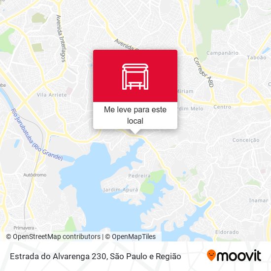 Estrada do Alvarenga 230 mapa