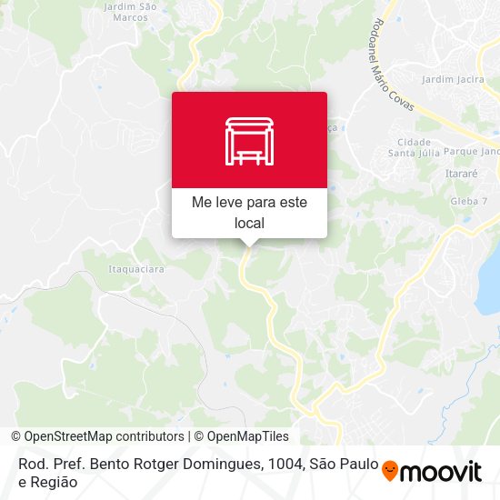 Rod. Pref. Bento Rotger Domingues, 1004 mapa