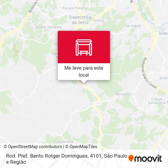 Rod. Pref. Bento Rotger Domingues, 4101 mapa