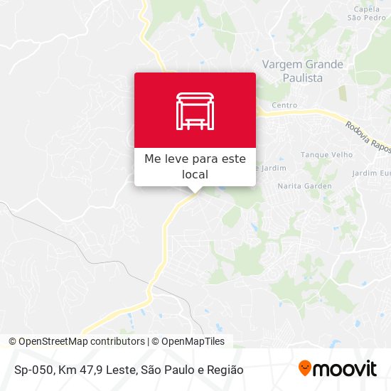 Sp-050, Km 47,9 Leste mapa