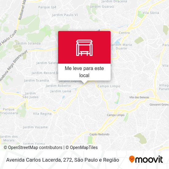 Avenida Carlos Lacerda, 272 mapa