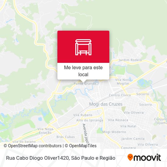 Rua Cabo Diogo Oliver1420 mapa