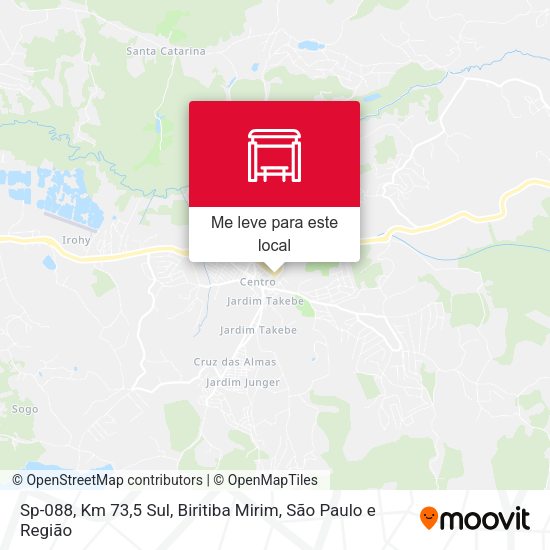 Sp-088, Km 73,5 Sul, Biritiba Mirim mapa
