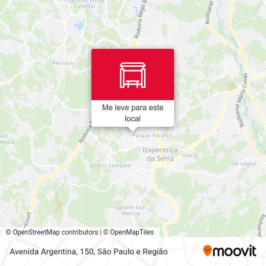 Avenida Argentina, 150 mapa