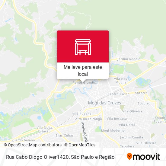 Rua Cabo Diogo Oliver1420 mapa