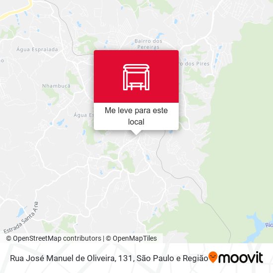 Rua José Manuel de Oliveira, 131 mapa