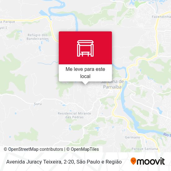 Avenida Juracy Teixeira, 2-20 mapa