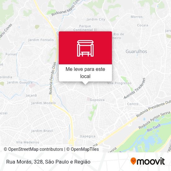 Rua Morás, 328 mapa