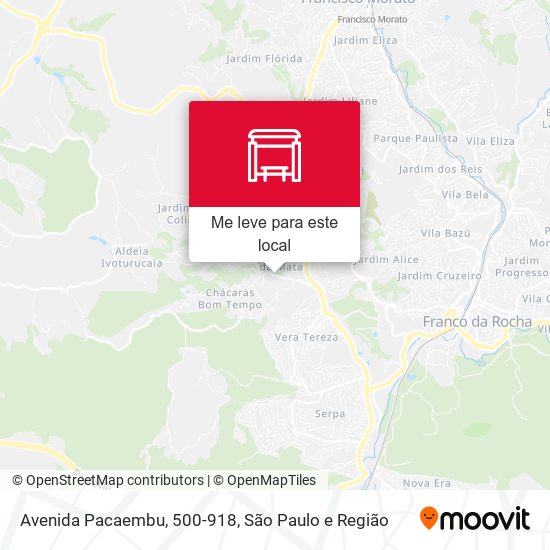 Avenida Pacaembu, 500-918 mapa