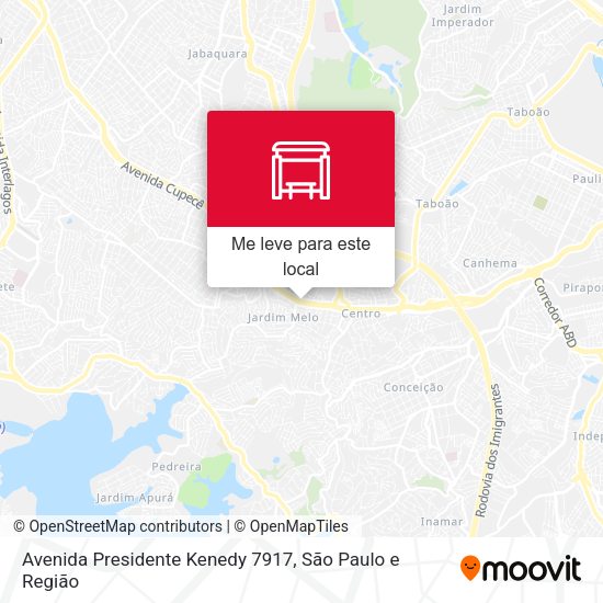 Avenida Presidente Kenedy 7917 mapa