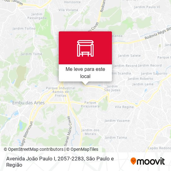 Avenida João Paulo I, 2057-2283 mapa