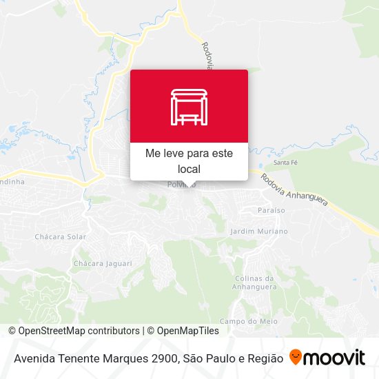 Avenida Tenente Marques 2900 mapa