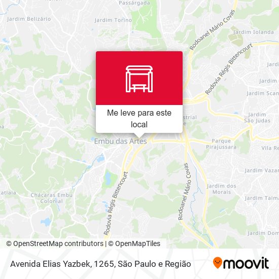 Avenida Elias Yazbek, 1265 mapa