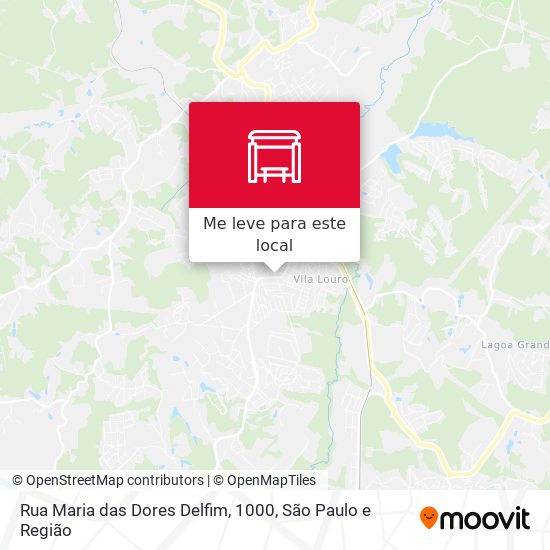 Rua Maria das Dores Delfim, 1000 mapa