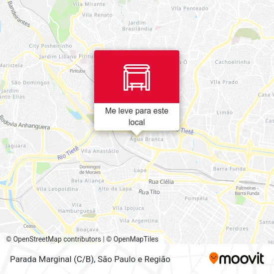 Parada Marginal (C/B) mapa