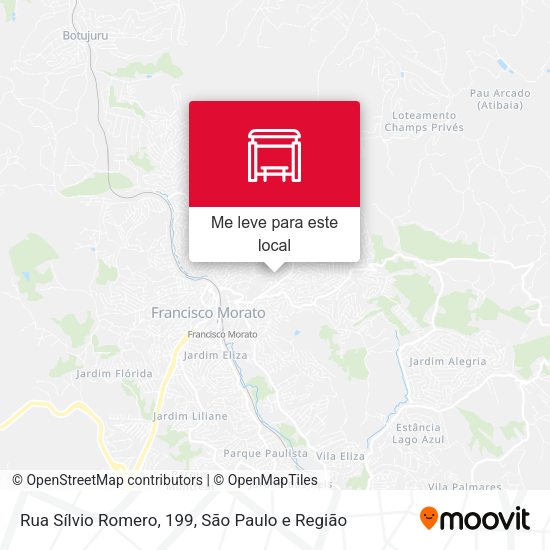Rua Sílvio Romero, 199 mapa